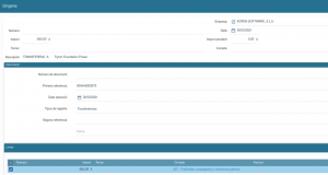 Captura de pantalla Tryton_Conciliación bancaria