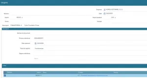 Captura de pantalla Tryton_Conciliación bancaria