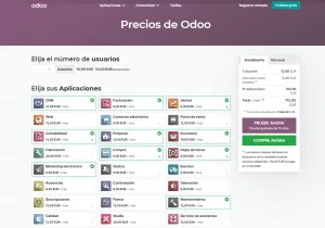 Captura precios Odoo_Comparativa ERP Tryton vs. Odoo