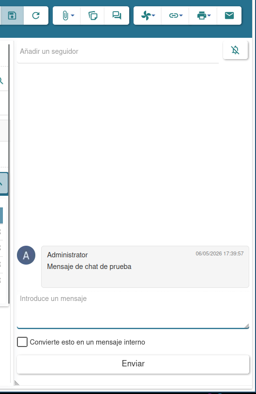 Las respuestas por email se integran mejor en el chat - Nueva versión Tryton 8.0